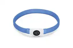 Welkoop Beeztees safety gear glowy - halsbanden - blauw aanbieding