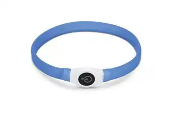 Welkoop Beeztees safety gear glowy - halsbanden - blauw aanbieding
