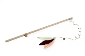 Welkoop Designed by lotte kattenhengel kiowa - kattenspeeltje - assorti - 50cm - 1 stuk aanbieding