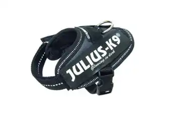 Welkoop Julius k9 - harnas - antraciet - baby 2 - 33-45cm aanbieding