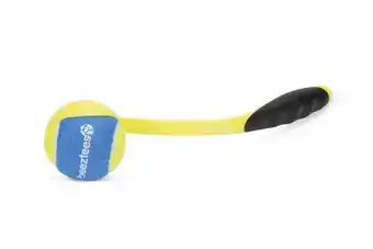 Welkoop Beeztees fetch tennisbalwerper - hondenspeeltje - geel aanbieding