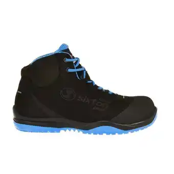 Welkoop Sixton peak cuban - werkschoenen - zwart/blauw aanbieding