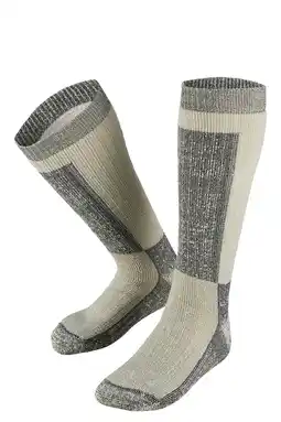 Wehkamp Xtreme thermo wandelsokken grijs/beige aanbieding