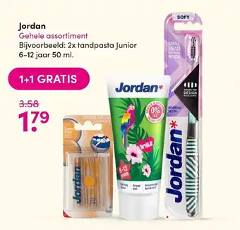 DA Jordan 1+1 aanbieding