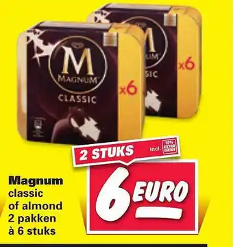 Nettorama Magnum Classic Of Almond aanbieding