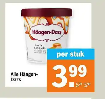 Albert Heijn Alle Häagen-Dazs aanbieding