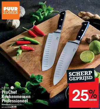 Sligro ProChef Keukenmessen Professioneel aanbieding