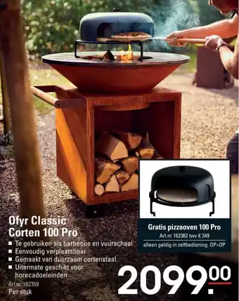 Sligro Ofyr Classic Corten 100 Pro aanbieding