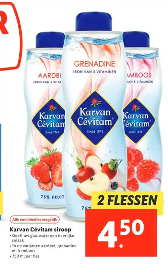 Lidl Karvan Cévitam siroop aanbieding