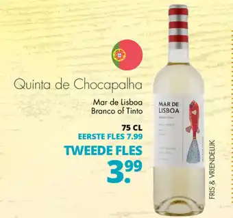 Mitra Quinta de Chocapalha Mar de Lisboa 750 ml aanbieding