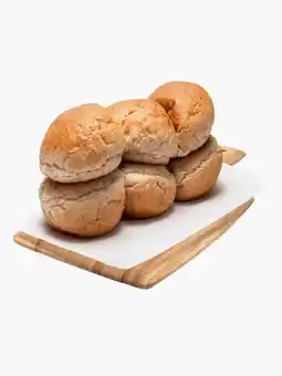 Flink De stadsbakkerij tarwe bollen 6st 360g aanbieding