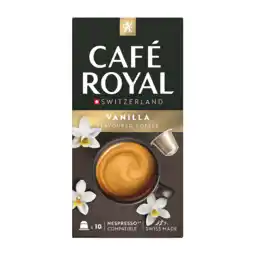 Koffievoordeel.nl Café royal - vanilla - 10 cups aanbieding