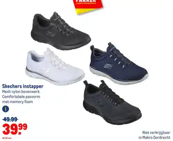 Makro Skechers instapper aanbieding