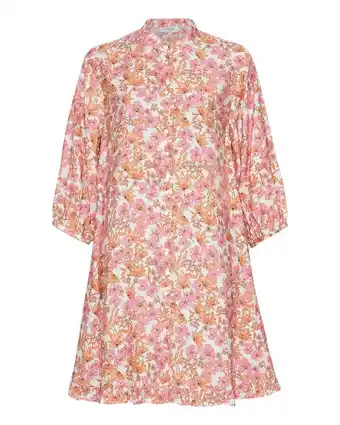 Wehkamp Msch copenhagen gebloemde jurk mschadanaya ladonna 3/4 shirt dress aop multi aanbieding