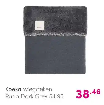 Baby & Tiener Koeka wiegdeken aanbieding