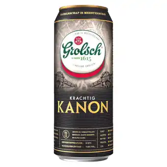 Jumbo Grolsch krachtig kanon blik 50cl aanbieding