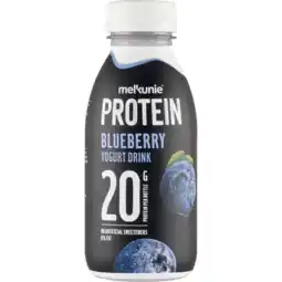 Jumbo Melkunie protein bosbes yogurt drink 0% fat aanbieding