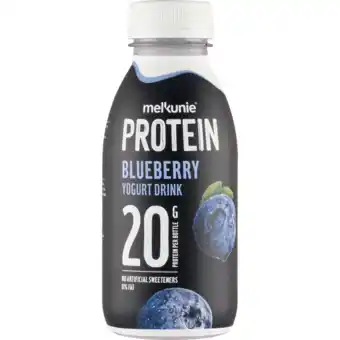Jumbo Melkunie protein bosbes yogurt drink 0% fat aanbieding