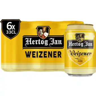 Jumbo Hertog jan - weizener - blik - 6 x 330ml aanbieding