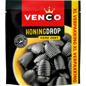 Jumbo Venco honingdrop hard zoet xl 330g aanbieding