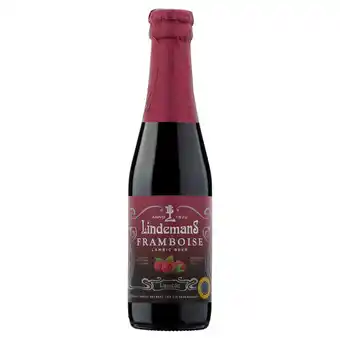 Jumbo Lindemans - framboise lambic beer - fles - 250ml aanbieding