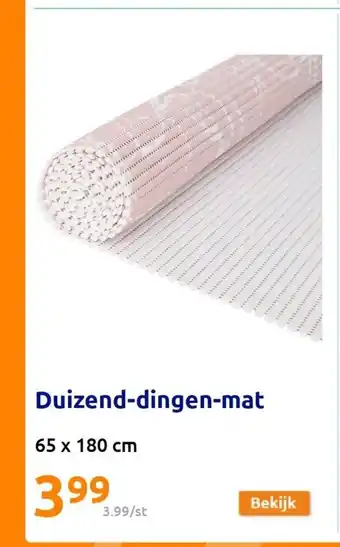 Action Duizend-dingen-mat 65 x 180 cm aanbieding