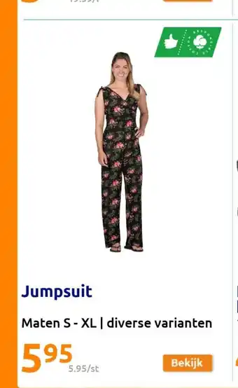 Action Jumpsuit Maten S-XL I diverse varianten aanbieding