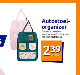 Action Autostoel-organizer aanbieding