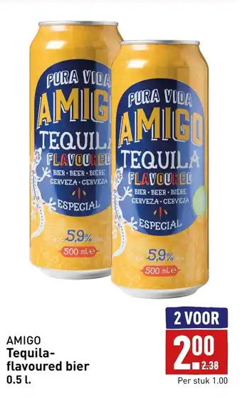 ALDI AMIGO Tequila-flavoured bier 0.6 L aanbieding