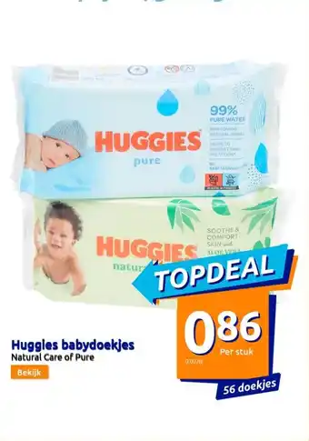 Action Huggies babydoekjes aanbieding