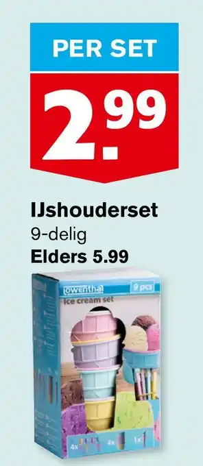 Hoogvliet Ijshouderset aanbieding