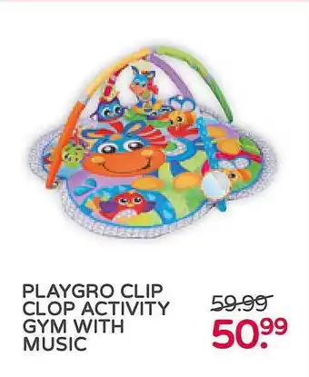 Prenatal Playgro Clip Clop Activity Gym With Music aanbieding