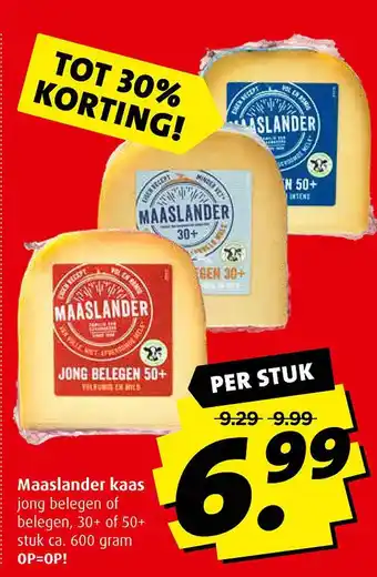 Boni Maaslander kaas aanbieding