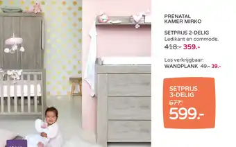 Prenatal Prénatal Kamer Mirko 2-delig aanbieding