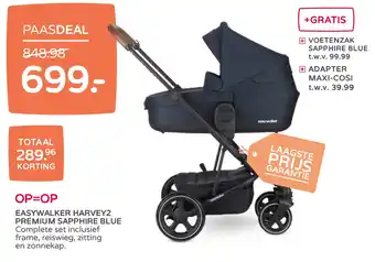 Prenatal Easywalker Harvey2 Premium Sapphire Blue aanbieding