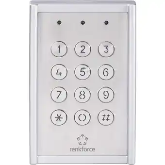 Conrad Renkforce 751624 codeslot opbouw (op muur) ip65 met verlicht toetsenbord aanbieding