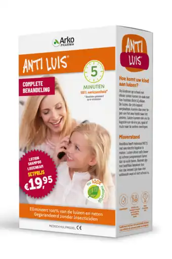 De Online Drogist Arkopharma altopou anti luis combi pakket 3st aanbieding