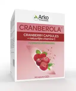De Online Drogist Arkopharma cranberola capsules 180cp aanbieding