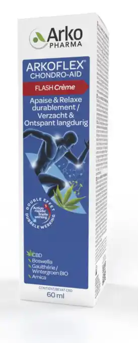 De Online Drogist Arkopharma arkoflex flash crème 60ml aanbieding