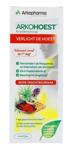 De Online Drogist Arkopharma arkohoest kruidensiroop 140ml aanbieding