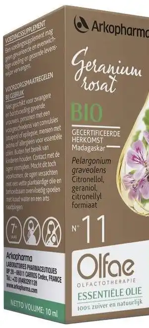 De Online Drogist Arkopharma olfae geranium rosat nr 11 5ml aanbieding