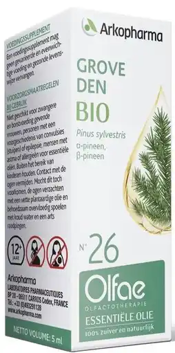 De Online Drogist Arkopharma olfae grove den nr 26 5ml aanbieding