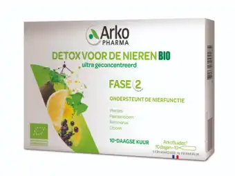 De Online Drogist Arkopharma detox voor de nieren bio drinkampullen 10st aanbieding