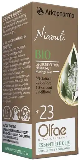 De Online Drogist Arkopharma olfae niaouli bio nr 23 10ml aanbieding