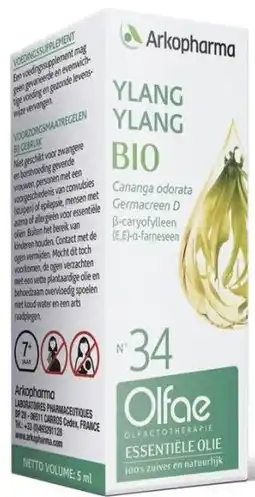 De Online Drogist Arkopharma olfae ylang ylang nr 34 5ml aanbieding