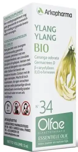 De Online Drogist Arkopharma olfae ylang ylang nr 34 5ml aanbieding