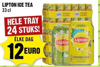 Dirck 3 Lipton Ice Tea 24*330ml aanbieding