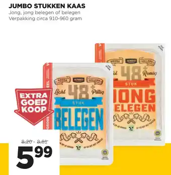 Jumbo Jumbo Stukken kaas 910-960g aanbieding