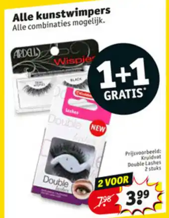 Kruidvat Kunstwimpers 1+1 aanbieding