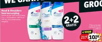 Kruidvat Head & Shoulders haarverzorging 2+2 aanbieding